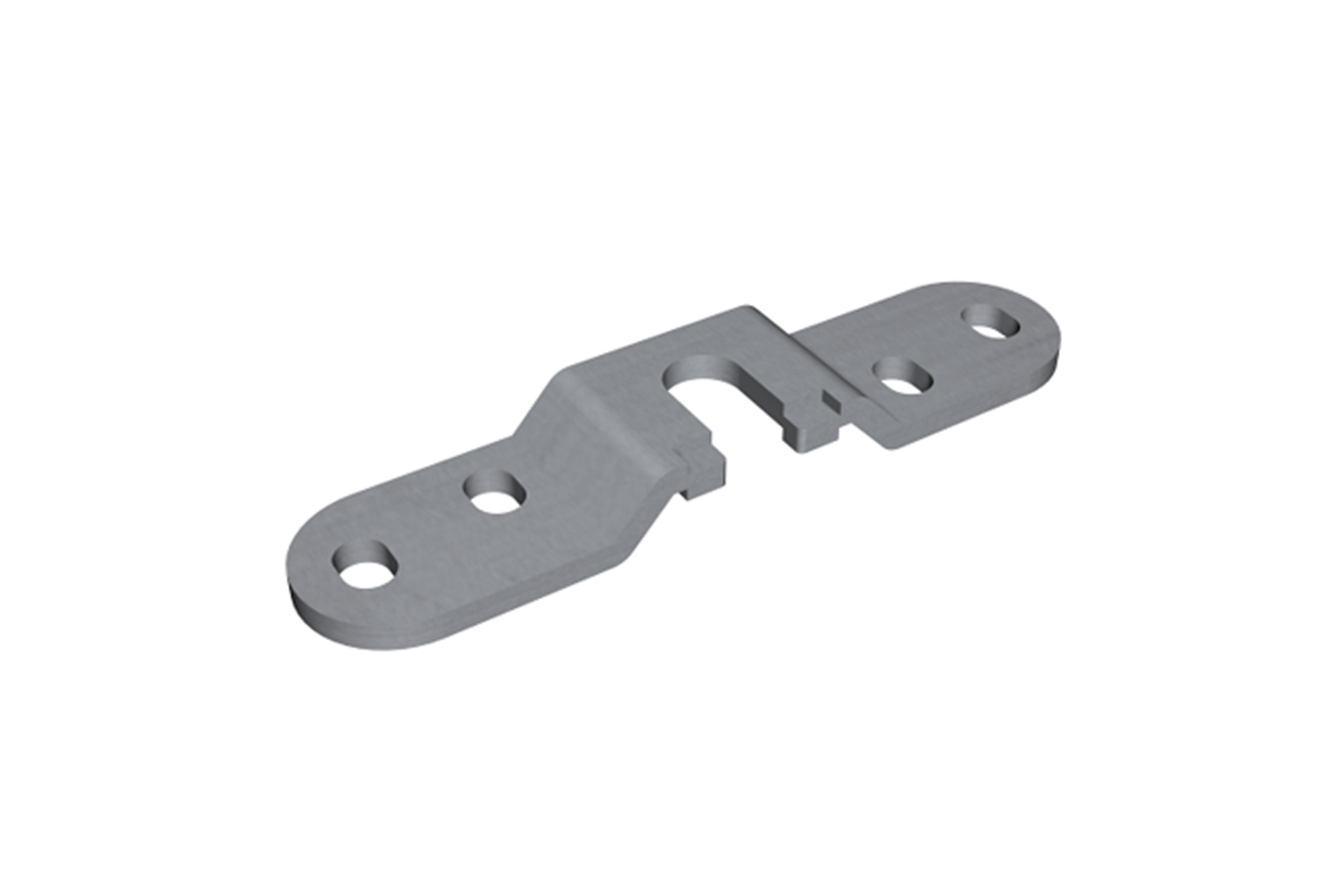 Face fixed adjustable mounting plate